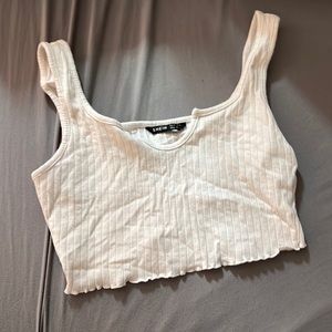 White Crop Top